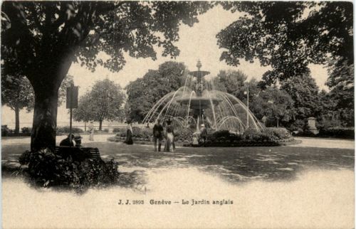 Geneve - Le Jardin anglais