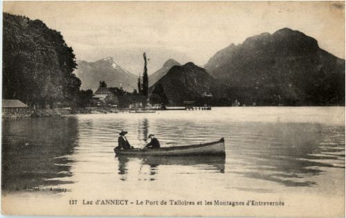 Lac d Annecy - Le Port de Talloires