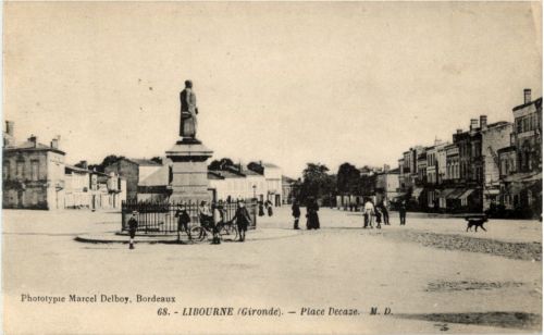 Libourne - Place Decaze