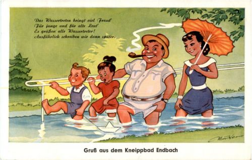 Gruss aus dem Kneippbad Endbach