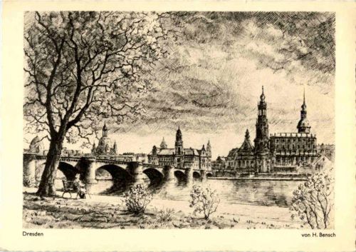 Drsden - sign. H. Bensch