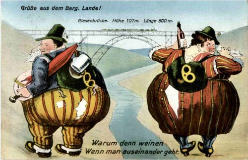 Solingen - Gruss aus dem Berg. Land - Humor