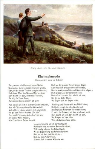 St. Goarhausen - Liederkarte