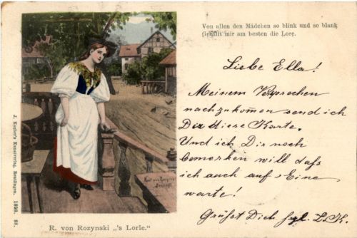 S Lorle - sign. R von Rozynski