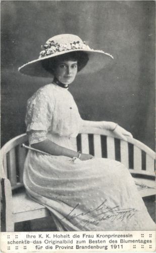 Kronprinzessin - Blumentage Lychen 1911