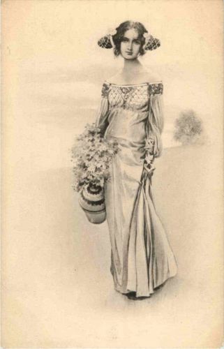 Frau mit Vase - MM Vienne