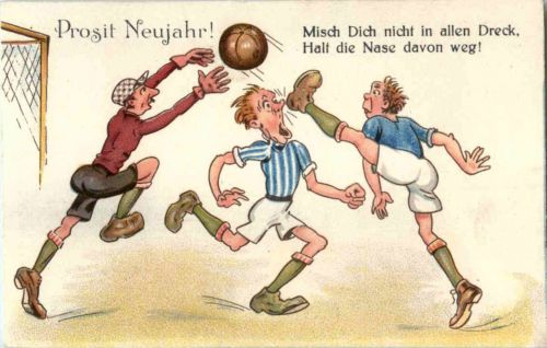 Neujahr - Fussball