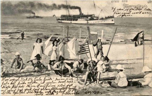 Gruss vom Meeresstrande