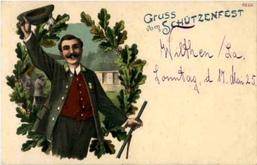 Gruss vom Schützenfest