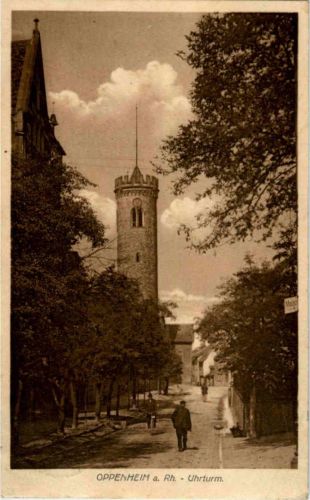 Oppenheim a. Rh. Uhrturm