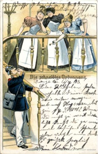 Die schneidige Ordennanz