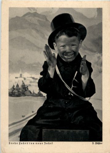 Kinder - Neujahr - Schornsteinfeger