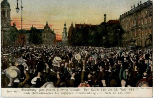 Berlin - Kaiser Wilhelm II 31. Juli 1914