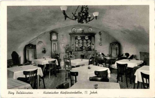 Burg Balduinstein - Historischer Fürstenkeller