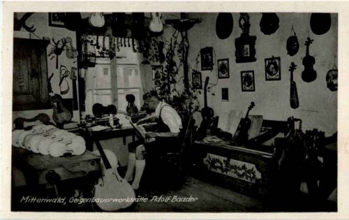 Mittenwald - Geigenbauer