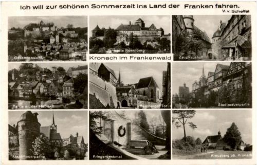 Kronach im Frankenwald