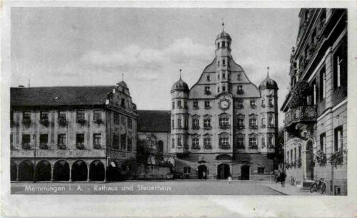 Memmingen - Rathaus und Steuerhaus