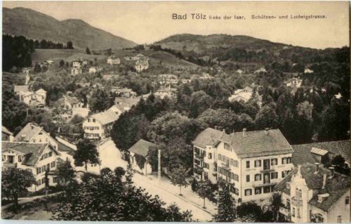 Bad Tölz - Schützen und Ludwigstrasse