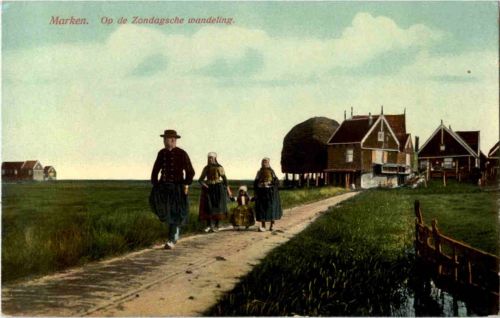 Marken - Op de Zondagsche wandeling