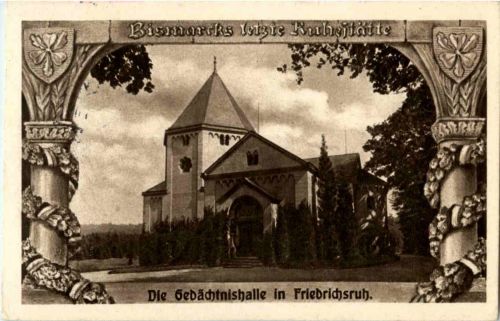 Friedrichsruh - Bismarck Karte
