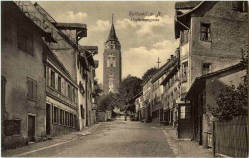 Rottweil a. N. - Hochturmgasse