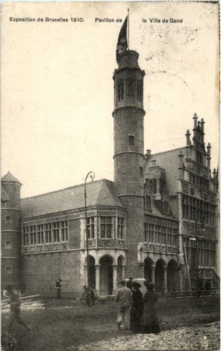 Exposition de Bruxelles 1910 - Pavillon de la Ville de Gand