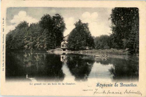 Bruxelles - Le grand lac
