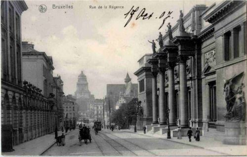 Bruxelles - rue de la regence