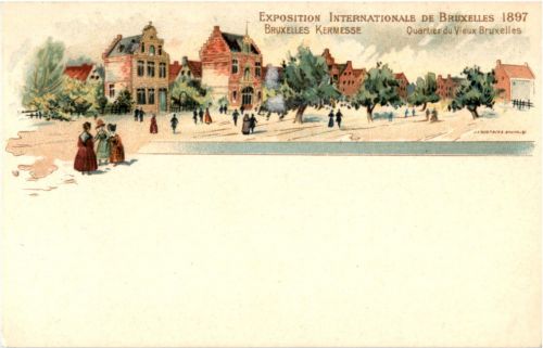 Bruxelles - Exposition Internationale 1897