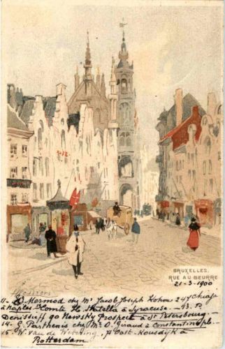 Bruxelles - Rue au Beurre