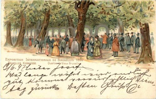 Bruxelles - Exposition Internationale 1897