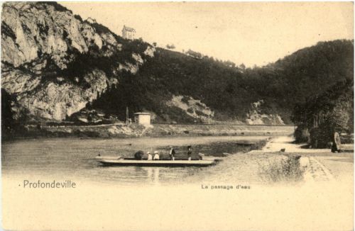 Profondeville - Le passage d eau