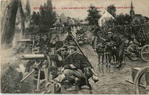 Sempst 1914 - Les carabiiers