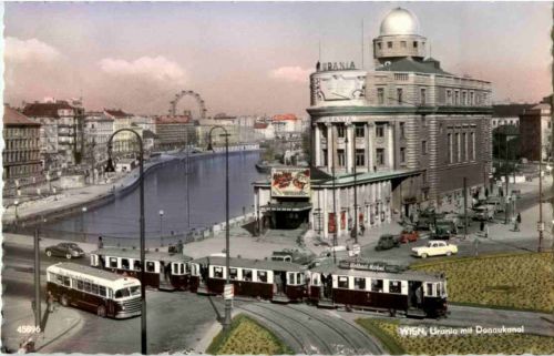 Wien - Urania - Strassenbahn