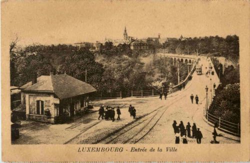 Luxembourg - Entree de la Ville