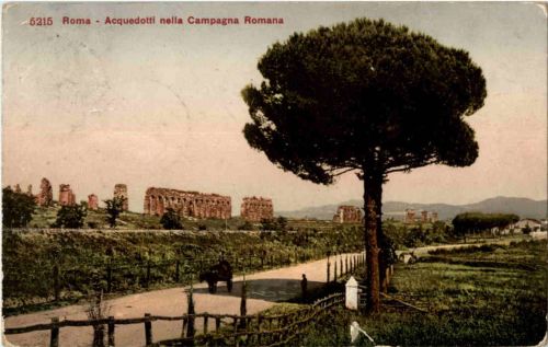 roma - Acquedotti nella Campagna Romana