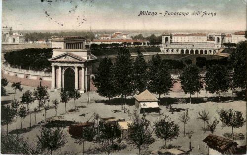 Milano - Panorama dell Arena