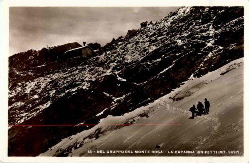 Monte Rosa - La Capanna Gnifetti