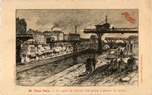 Paris - Le quai de Valmy