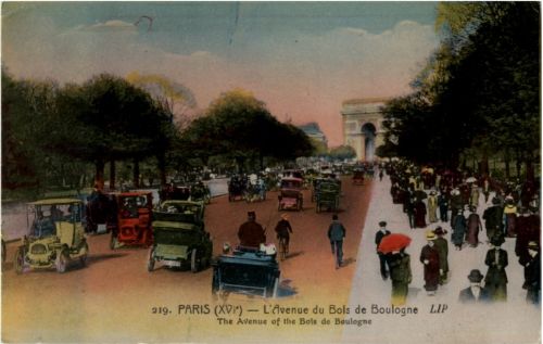 Paris - Avenue du Bois de Boulogne