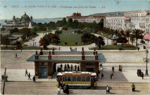 Nice - Le Jardin - Tramway