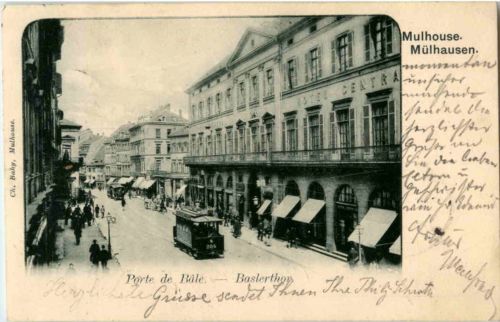 Mulhouse - Porte de Bale - Tramway