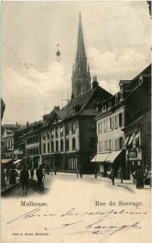 Mulhouse - Rue du Sauvage