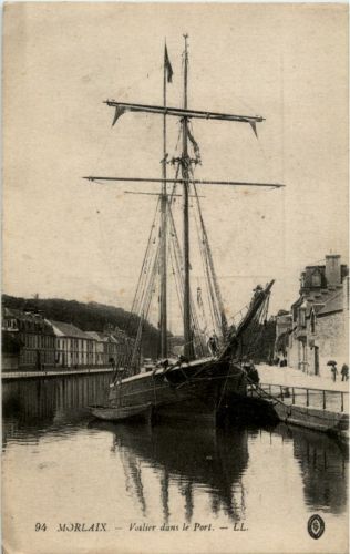 Morlaix - Coilier dans le Port