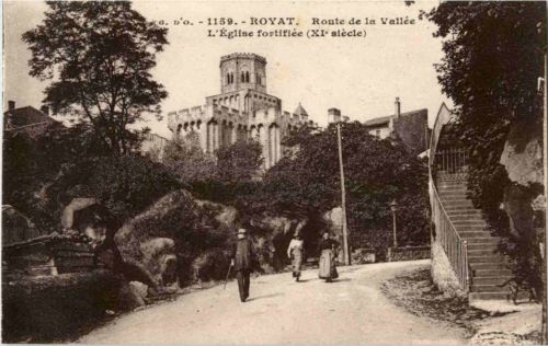 Royat - Route de la vallee