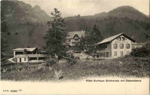 Hotel Grimmialp mit Dependance