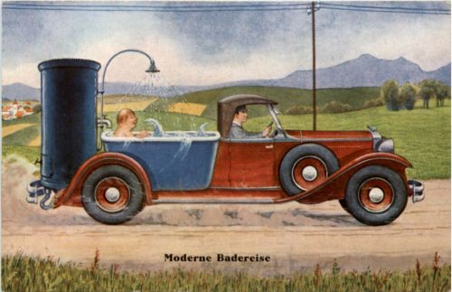 Humor - Moderne Badereise