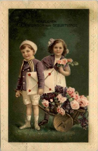 Kinder - Prägekarte