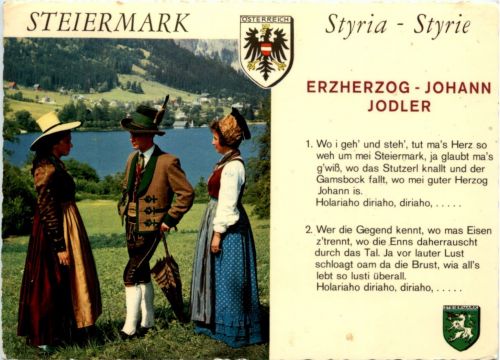 Steiermark - Erzherzog Johann Jodler
