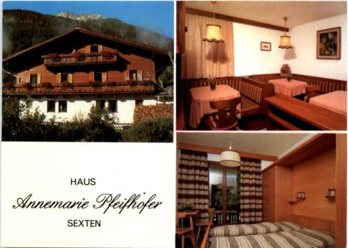 Sexten - Haus Annemarie Pfeifhofer